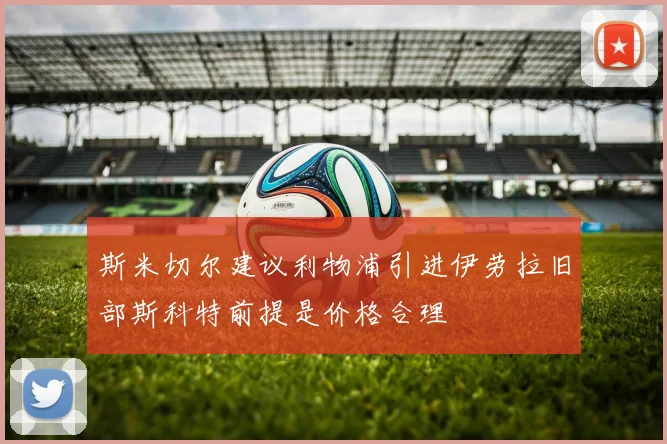 斯米切尔建议利物浦引进伊劳拉旧部斯科特前提是价格合理